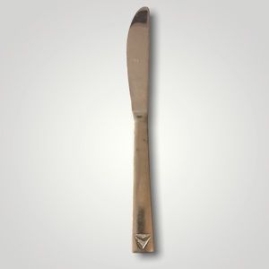 Vintage Delta Airlines Stainless Steel Dinner Knife /Maker' Mark ABCO Stainless